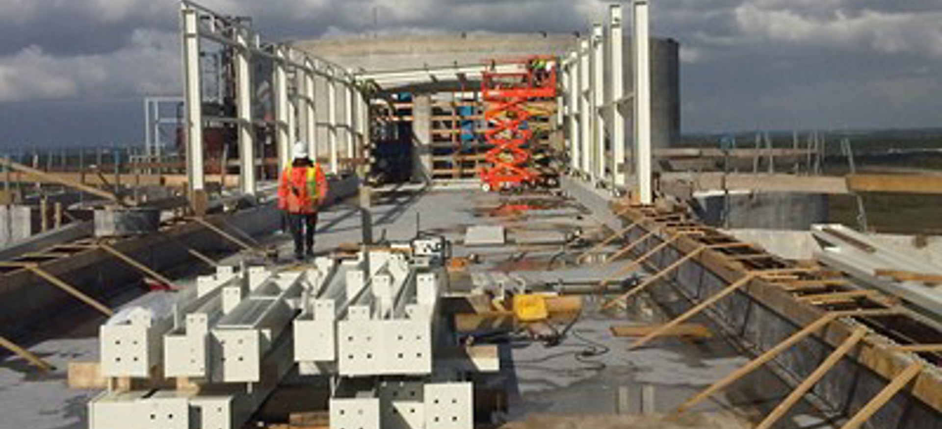 De bouw van Betonnen Silo’S Moerdijk gemaakt door BNI