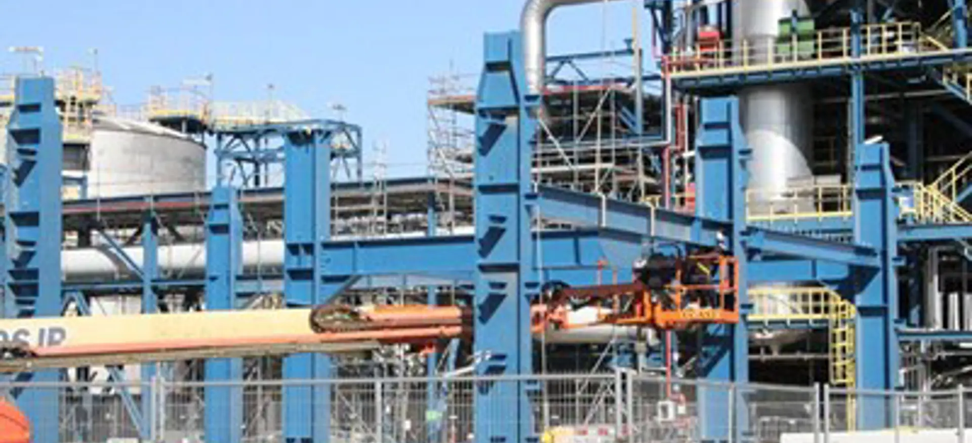 De installaties van het Urea 8 Granulation project
