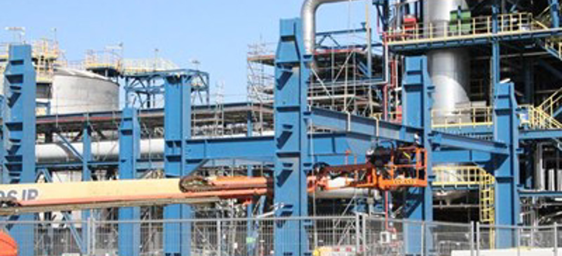 De installaties van het Urea 8 Granulation project